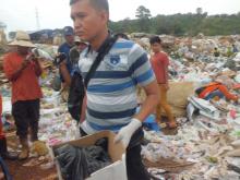 Biadab, Bayi Tujuh Bulan Dibuang di Lokasi Pembuangan Akhir di Punggur